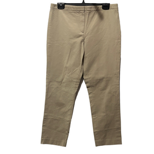 Theory Beige Straight Leg Pants